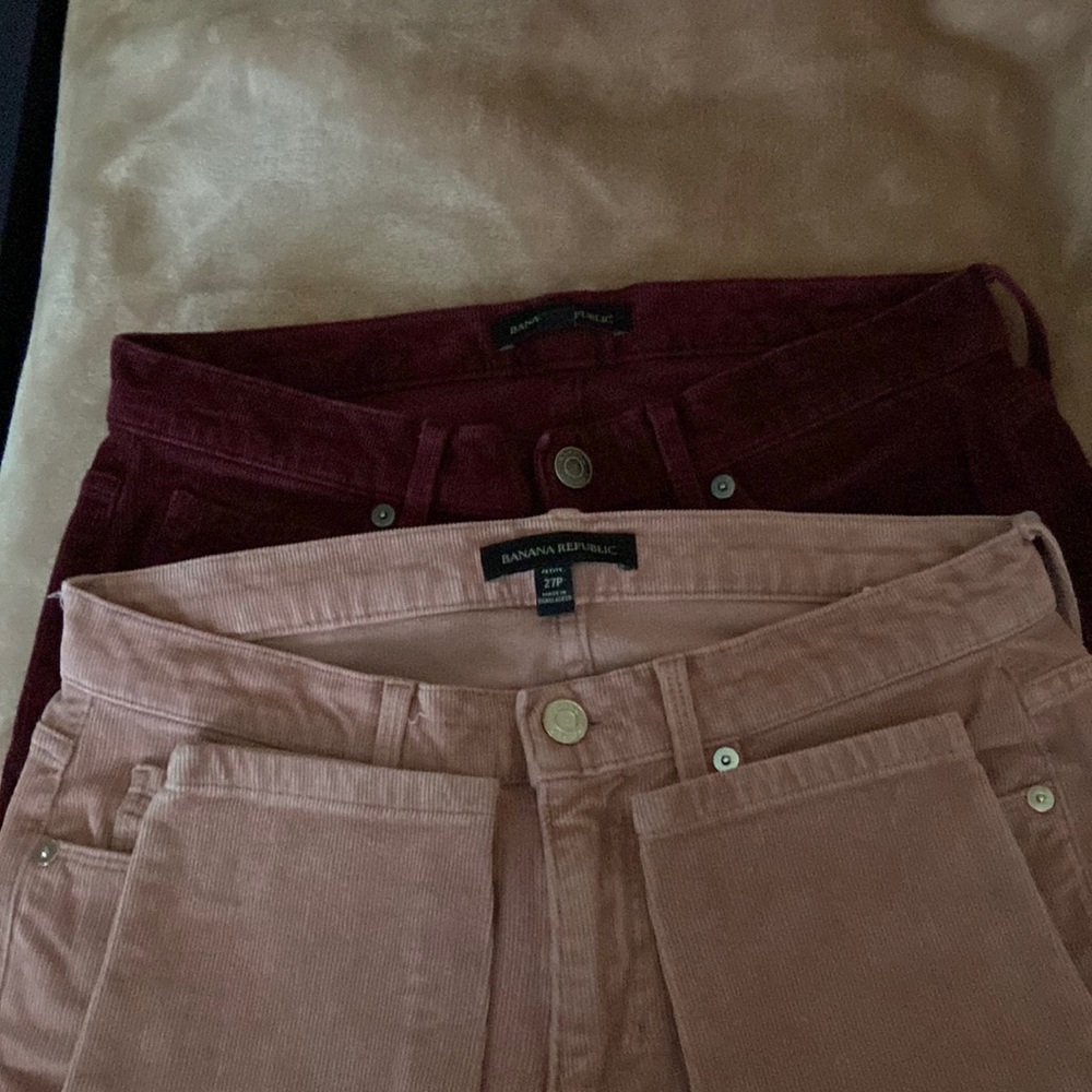 Set of 2 pairs of  BR corduroy pants